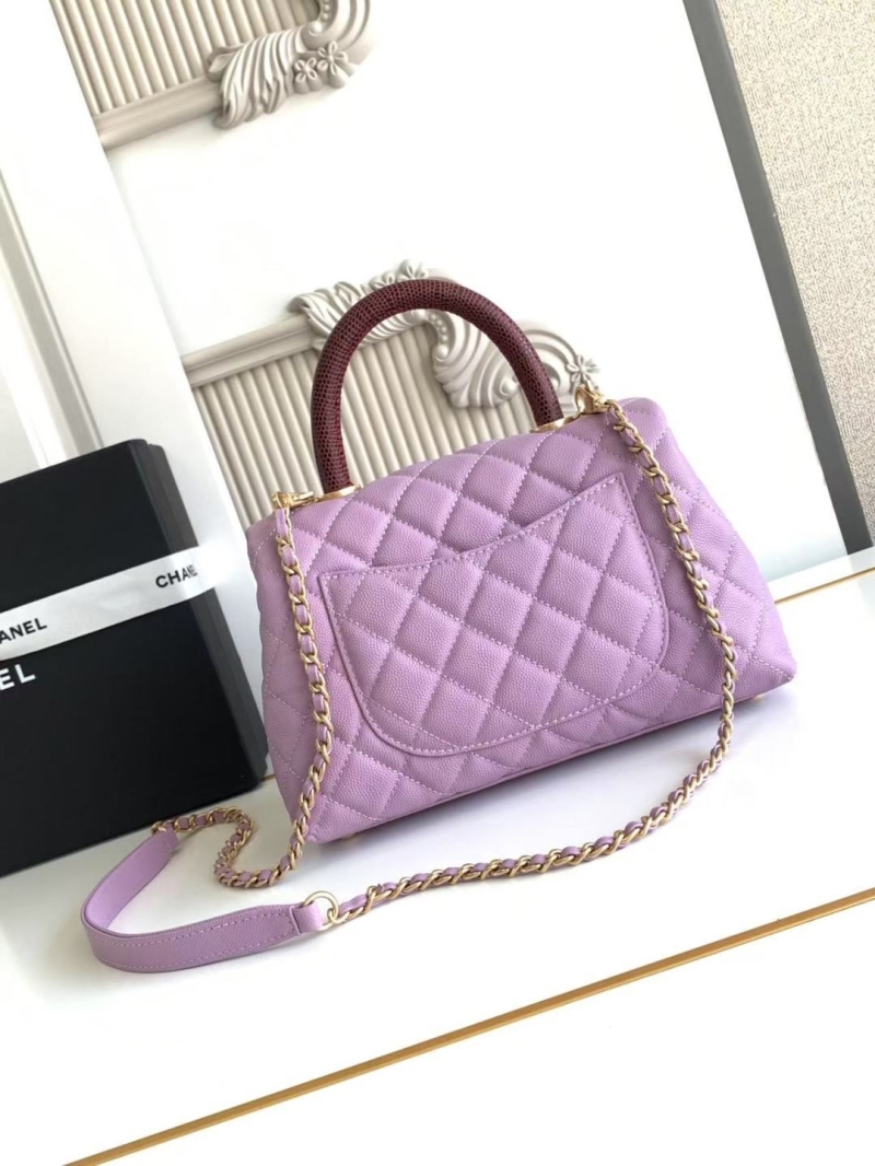 Ch**el top handle bags